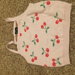 Cherry Print Tank Top